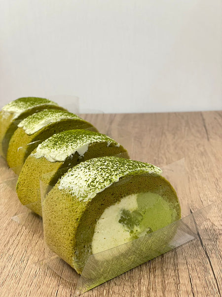 Matcha & Jasmine Swiss Roll