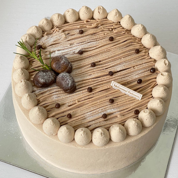 Mont Blanc Chestnut Cake (2 days in advance)