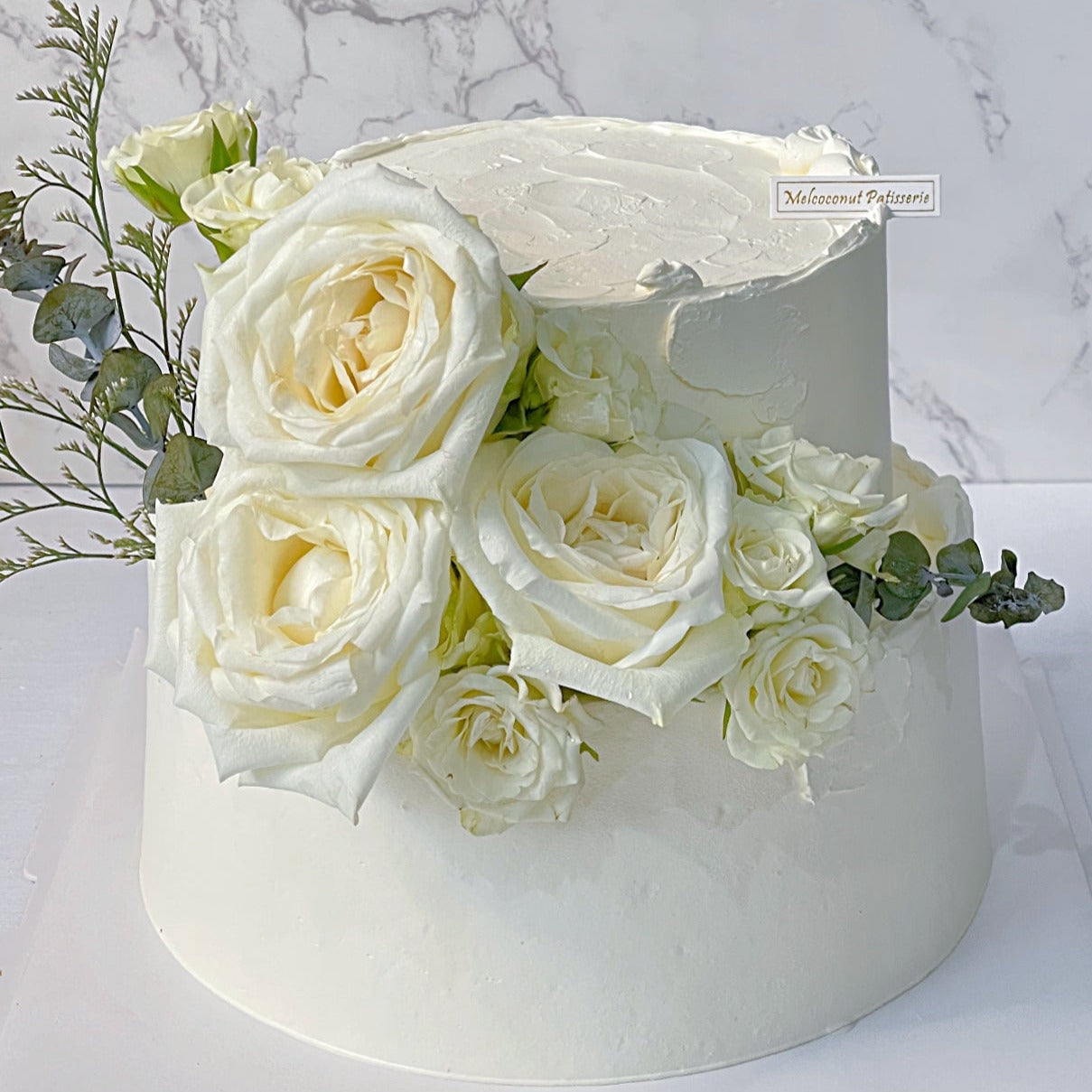 Flowers Wedding Cake