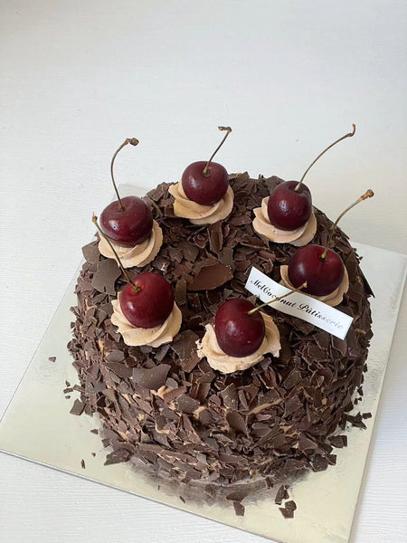 Black Forest Chocolate Chiffon Cake