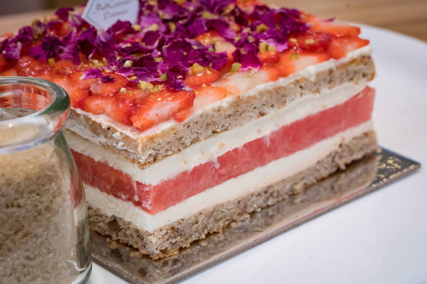 Watermelon Strawberry Cake