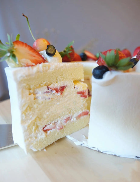 Strawberry Chiffon Cake