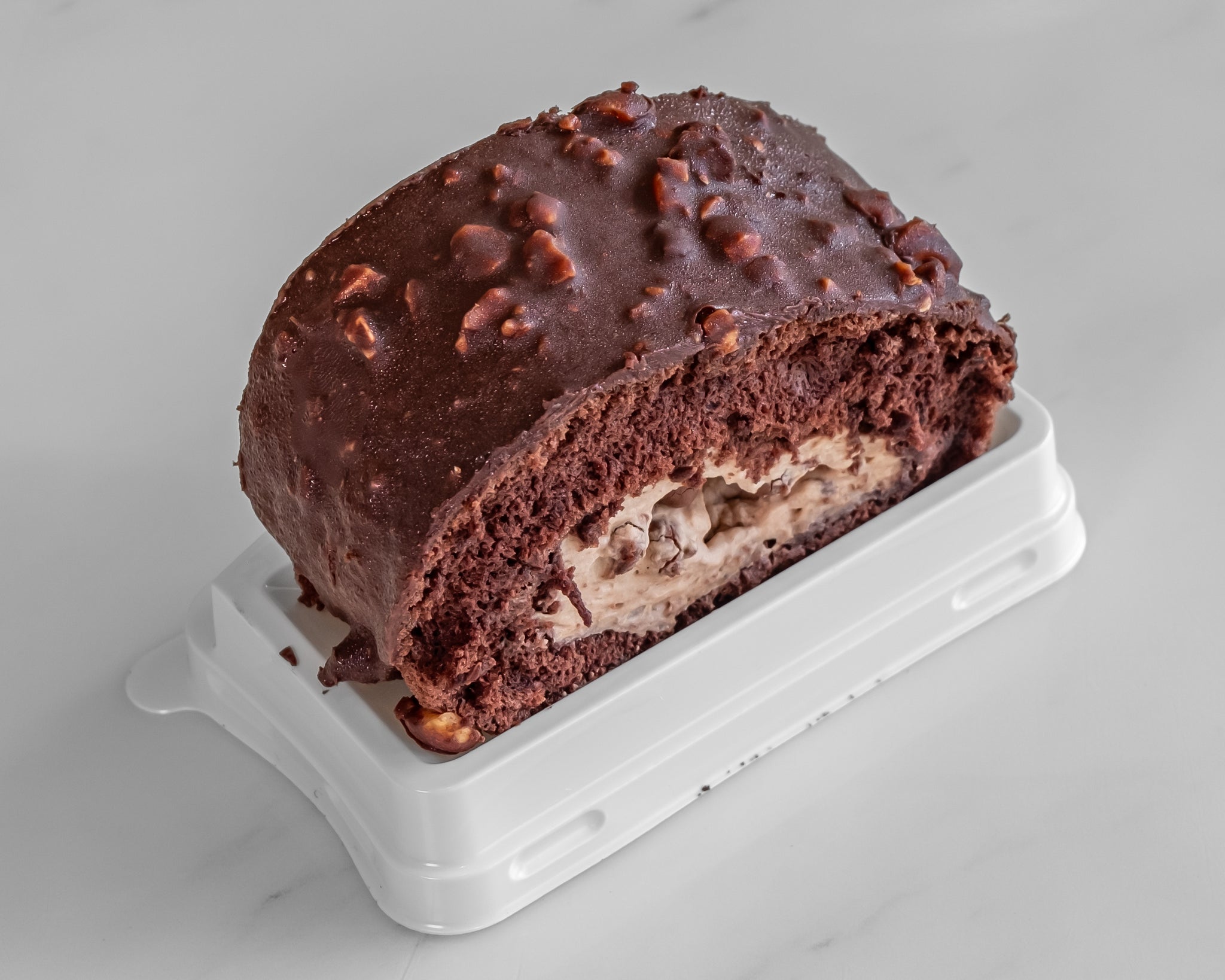 Crispy Chocolate Swiss Roll