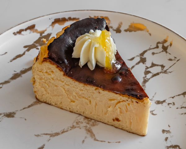 Japanese Yuzu Basque Burnt Cheesecake