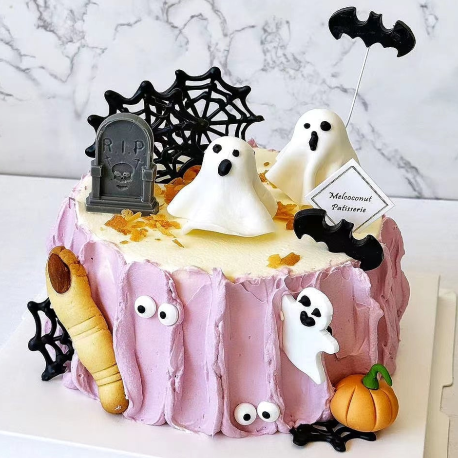 Halloween Decoration Chiffion Cake