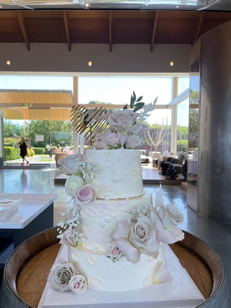 Flowers Wedding Cake