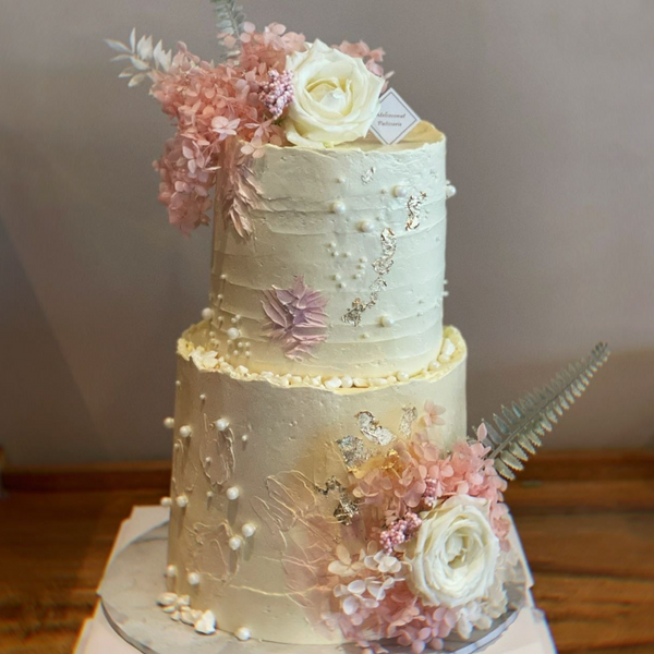 FLowers Wedding Cake