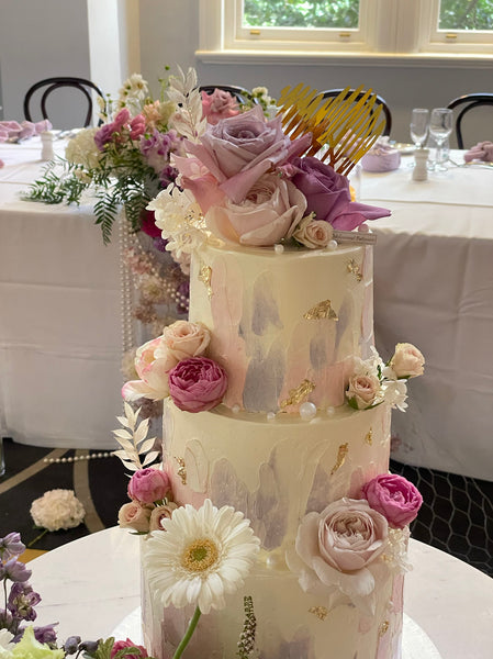 FLowers Wedding Cake