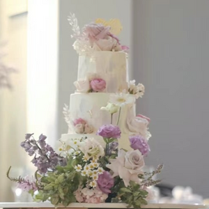 FLowers Wedding Cake