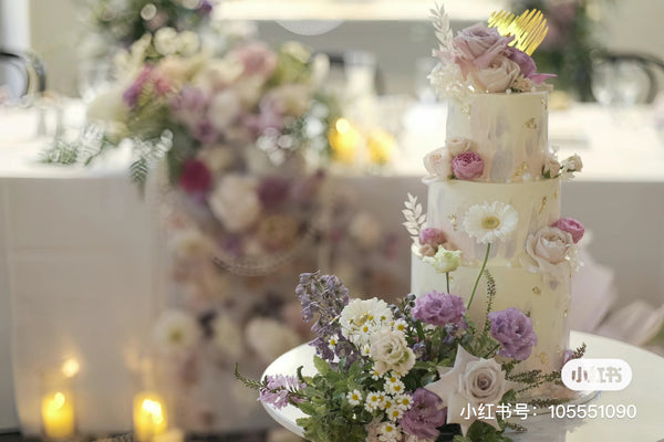 FLowers Wedding Cake