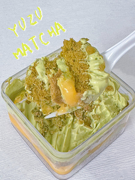 Japanese Matcha & Yuzu Cake Jar