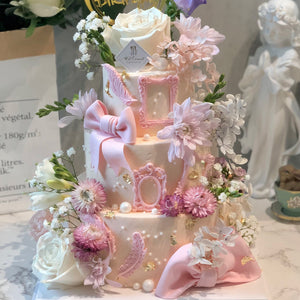 FLowers Wedding Cake