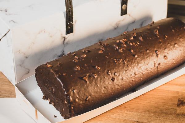 Crispy Chocolate Swiss Roll